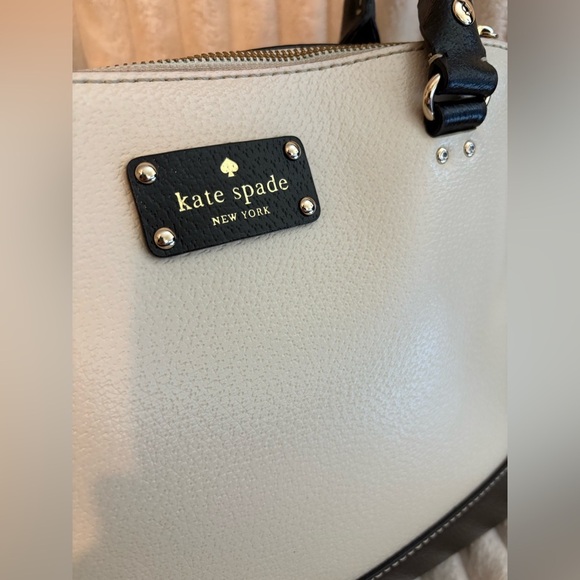 Kate Spade Black and White Satchel - Picture 8 of 9